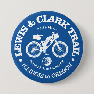 Lewis & Clark Trail (Radfahren) Button
