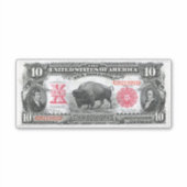 Lewis & Clark Vintage Banknote Aufkleber (Vorderseite)