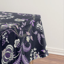 Lewis Day's "Granny" Antique Floral Tablecloth