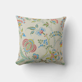 Lewis Day's "Granny" Blumenwirbelkissen Kissen