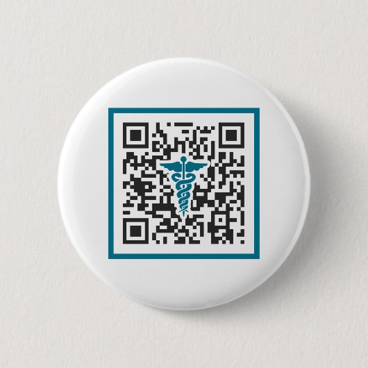 Lewis E Knopf der Verkäufer-Ader-Sorgfalt-QR Button (Vorderseite)