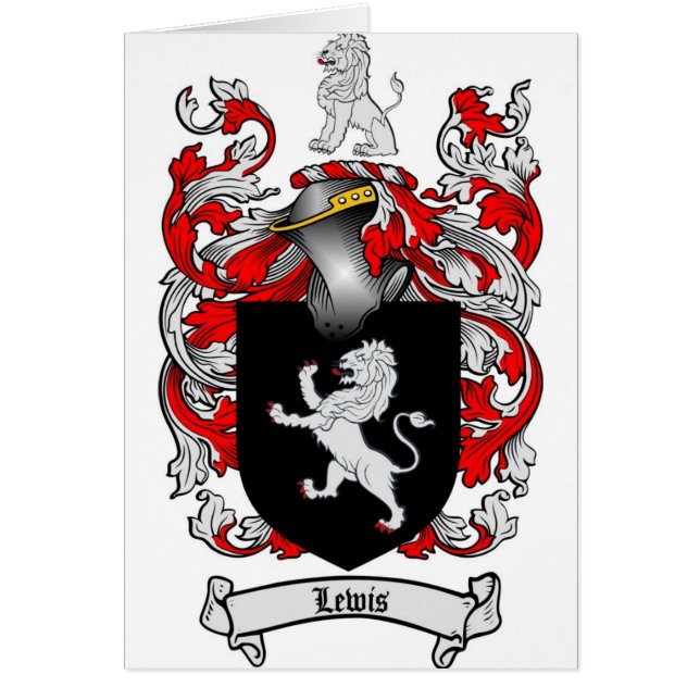 Lewis-Familienwappen - Lewis-Wappen (Vorne)