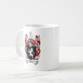 Lewis-Familienwappen - Lewis-Wappen Kaffeetasse (Vorderseite Links)