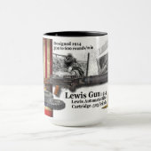 Lewis-Gewehr-Kaffee-Tasse 1914 Tasse (Zentrum)