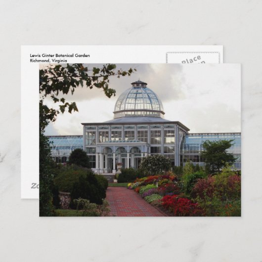 Lewis Ginter Botanischer Garten Postkarte (Vorne/Hinten)