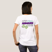 Lewis Hamilton 44 | Weißer T - Shirt für Frauen (Schwarz voll)