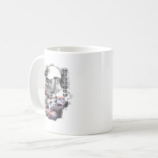 Lewis Hamilton Kaffeetasse (Vorderseite Links)