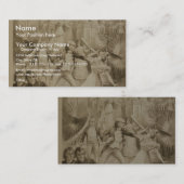 Lewis Morrison 'im Meister der Zeremonien Visitenkarte (Vorne/Hinten)