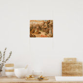 Lewis Morrisons prächtiges Fausttheater Poster (Küche)