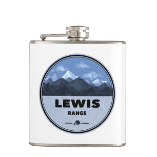 Lewis Mountain Range Camping Flachmann