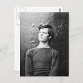 Lewis Payne ~ Lincoln Conspirator 1865 Postkarte (Vorne/Hinten)