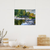 Lewis River Fall Poster (Küche)