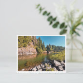 Lewis River Postkarte (Stehend Vorderseite)