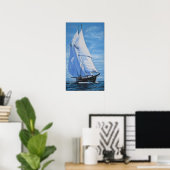 Lewis' Sailboat Poster (Heimbüro)