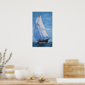 Lewis' Sailboat Poster (Küche)