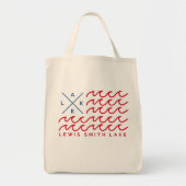 Lewis Smith Lake Flag Wave Tasche (Vorne)