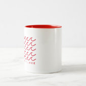 Lewis Smith Lake Wave Flag Tasse (Mittel)