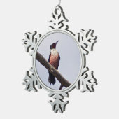 Lewis Specht Schneeflocken Zinn-Ornament (Rechts)