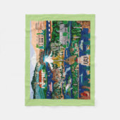 Lewis- u. Clark-Hinter~ Oregon Fleecedecke (Vorderseite)