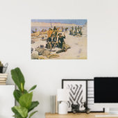 Lewis und Clark am Columbia River Poster (Heimbüro)