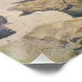 Lewis und Clark am Columbia River Poster (Ecke)