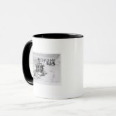 Lewis und Clark am Mund der Kolumbiens Tasse (Vorderseite Links)