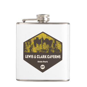 Lewis und Clark Caverns Staat Park Montana Flachmann