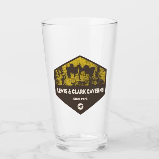 Lewis und Clark Caverns Staat Park Montana Glas (Vorderseite)