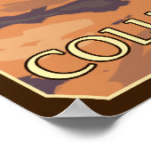 Lewis und Clark - Columbia River Gorge, Oregon Poster (Ecke)