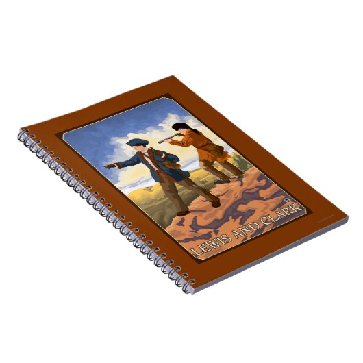 Lewis und Clark Erforschen des Westens Notizblock (Rechte Seite)