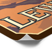 Lewis und Clark Erforschen des Westens Poster (Ecke)