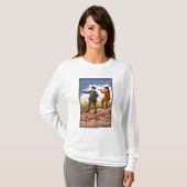Lewis und Clark - Fort Clatsop, Oregon T-Shirt (Vorne ganz)
