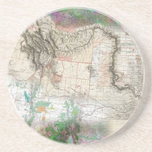 Lewis und Clark Getränkeuntersetzer (Vorne)