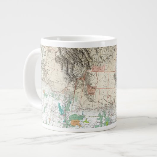 Lewis und Clark Jumbo-Tasse (Vorderseite Links)