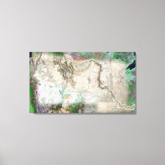 Lewis und Clark Leinwanddruck (Vorderseite)