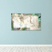 Lewis und Clark Leinwanddruck (Insitu (Holzboden))