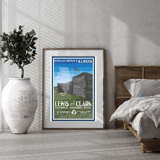 Lewis und Clark National Historic Trail Poster