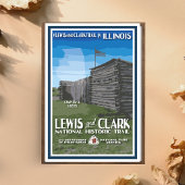Lewis und Clark National Historic Trail Poster