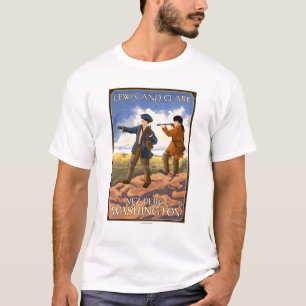 Lewis und Clark - Nez Perce, Washington T-Shirt