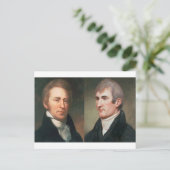 Lewis und Clark Postkarte (Stehend Vorderseite)