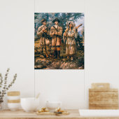 Lewis und Clark, Sacagawea Poster (Küche)