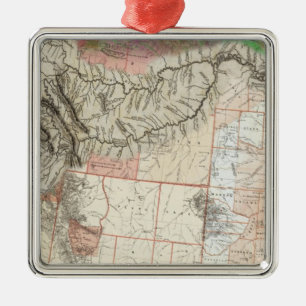 Lewis und Clark Silbernes Ornament