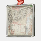 Lewis und Clark Silbernes Ornament (Links)