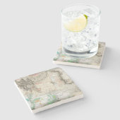 Lewis und Clark Steinuntersetzer (Seitenansicht)