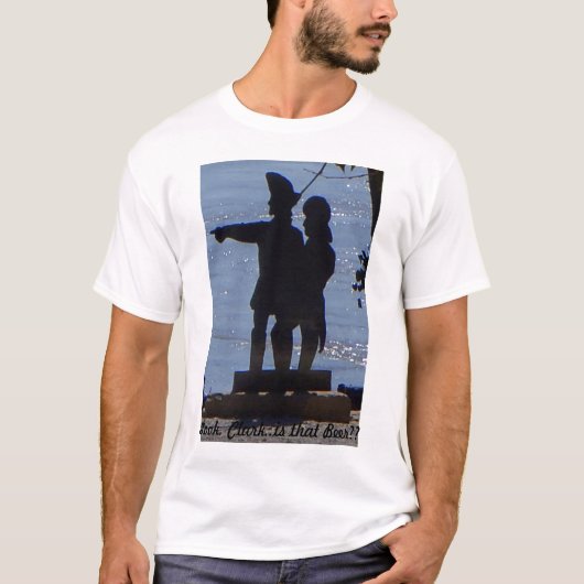 Lewis- und Clark-T-Shirt, Bier finden T-Shirt (Vorderseite)
