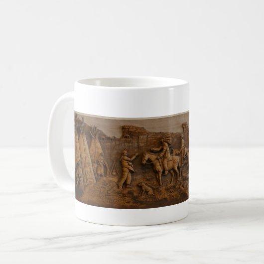 Lewis- und Clark-Tasse Kaffeetasse (Vorderseite Links)