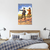 Lewis und Clark - Walla Walla, Washington Leinwanddruck (Insitu (Schlafzimmer))