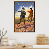 Lewis und Clark - Yellowstone Nationalpark Poster (Küche)