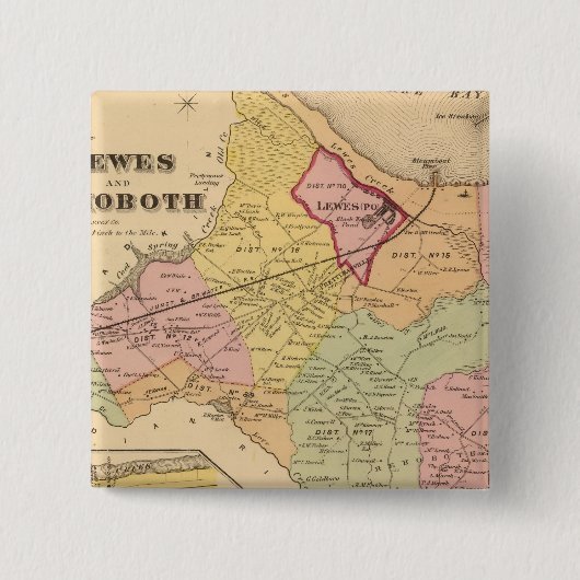 Lewis und Rehobeide Button (Vorderseite)