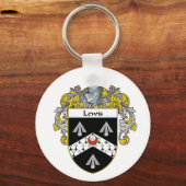 Lewis-Wappen (mantled) Schlüsselanhänger (Vorderseite)
